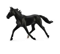 CollectA Standardbred Pacer Stallion - Black (Collectible Figure, 18.5cm x 11.3cm, PVC phthalate-free)