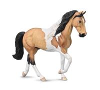 CollectA Tennessee Walking Horse Stallion (Buckskin Tobiano) - Realistic Hand Finished Horse Toys, Animal Figures & Models, Gifts For Toddlers & CollectA Multicolor