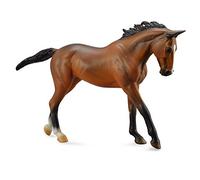 Collecta Deluxe Bay Thoroughbred Mare Scale 1:12 Figure Brown