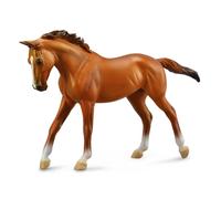 CollectA Thoroughbred Mare Chestnut Horse Toy - Hand-Painted And Designed By Experts
