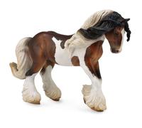 CollectA Tinker Stallion Piebald, XL Horse Figure | XL Horse Toy, Collectable Animal Figure & Model, Gift for Kids Age 3+