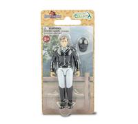 CollectA Tournament Rider w/ Wide Brim Equestrian Helmet - Riding Playset, Horse Toys & Figures, Realistic & Hand Finished, Gifts For Toddlers & CollectA Multicolor