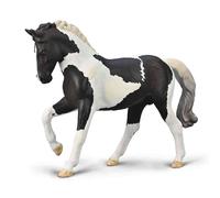 CollectA Warmblood Stallion - Black Tobiano