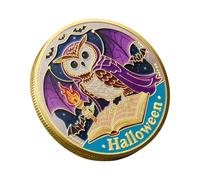 Collectable Coin, Ghost Collectable Coin, Halloween - Decorative Collector's Item for Men Enthusiasts Collectors Study Living Room Autumn Decoration Birthday