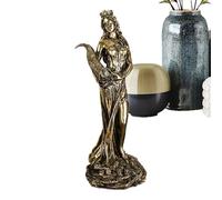 Collectable Luck Lady Greek Resin Statue Indoor Versatile House and Exquisite Lucky Statue of the Goddess Statue of Greek Fortune for Lovers, Friends of Economic