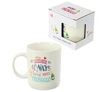 Collectable New Bone China Mug - 'Prosecco Slogan'