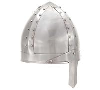 vidaXL Roman Soldier Helmet Antique Replica LARP Silver Steel, Silver