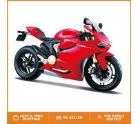 Collectible 1:12 Scale Ducati 1199 Panigale Diecast Motorbike Model - Ages 3+