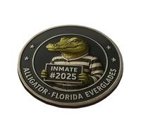 Collectible Coin - Alligator Coin Humorous - Decor Display Collection for Home Marine Kids Collecting History Buffs Art Florida Lovers Women Men Display
