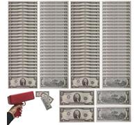Collectible Dollar Bills, Fake Dollars Banknote, Pretend Play Educational Toys, Simulation Money Compact for Boys Girls Teens Youth Women Mom Dad