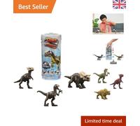 Collectible Jurassic World Dino Reveal, 5-7 Inch Color Changing Surprise Toy