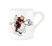 Collectible Mug Tintin Cowboy with Snowy in America color (47990)