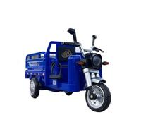 Collectible Race Car Model 1/10 For Tricycle Model Metal Baffle Sound And Light Pull Back Express Toy Car Also Has Voice Broadcast Bedroom Decoration(Blue)