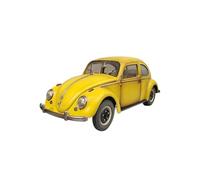Collectible Race Car Model 1:12 For Volkswagen Beetle Bumblebee Old Version 1961 Alloy Retro Car Model Craft Ornaments Yellow Bedroom Decoration