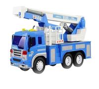 Collectible Race Car Model 1:16 For Inertial City Sprinkler Trailer Street Light Maintenance Vehicle Alloy Engineering Vehicle Bedroom Decoration