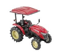 Collectible Race Car Model 1:16 For Yanmar YM351A/357A Red Alloy Tractor Model Engineering Vehicle Rare Ornaments Bedroom Decoration