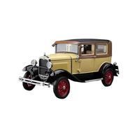 Collectible Race Car Model 1/18 For 1931 Ford A Classic Car Simulation Alloy Retro Car Model Display Cabinet Collection Display Bedroom Decoration(Yellow)