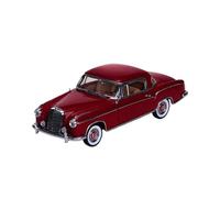 Collectible Race Car Model 1/18 For 1958 220 SE Coupé Simulation Alloy Car Diecast Toy Static Red Vintage Model Decoration Bedroom Decoration