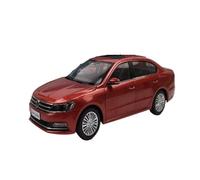 Collectible Race Car Model 1:18 For 2015 Shanghai Volkswagen Lavida Red/white/gold Alloy Car Model For Indoor Exhibition Bedroom Decoration(Red)