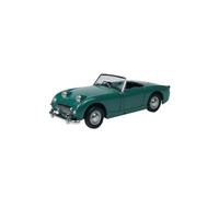 Collectible Race Car Model 1:18 For Austin Healey Sprite Three-color Alloy Collection Car Model Ornaments Decorate Bedroom Decoration(Green)