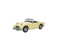 Collectible Race Car Model 1:18 For Austin Healey Sprite Three-color Alloy Collection Car Model Ornaments Decorate Bedroom Decoration(Yellow)