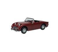 Collectible Race Car Model 1:18 For Austin Healey Sprite Three-color Alloy Collection Car Model Ornaments Decorate Bedroom Decoration(Red)