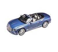 Collectible Race Car Model 1:18 For Bentley Continental GT 2019 Roadster Diecast Alloy Miniature Car Model Static Home Artwork Bedroom Decoration