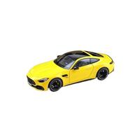 Collectible Race Car Model 1:18 For Benz AMG GT43 Static Mini Scale Car Alloy Car Model Hobby Souvenir Home Display Bedroom Decoration(Yellow)