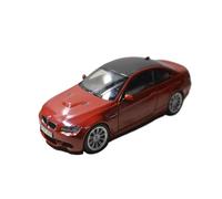 Collectible Race Car Model 1:18 For BMW M3 Coupe E92 Red Large Scale Collector's Edition Model Die Cast Car Display Crafts Bedroom Decoration