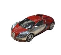 Collectible Race Car Model 1:18 For Bugatti Bugatti Veyron Chrome-plated 2009 Supercar Alloy Ornaments Car Model Bedroom Decoration