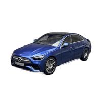 Collectible Race Car Model 1:18 For C-CLASS C260 2025 Simulation Vehicle Alloy Collectible Car Model Scale Model Display Bedroom Decoration(Blue)