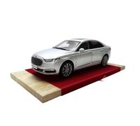 Collectible Race Car Model 1/18 For Changan Ford Taurus 2015 Alloy Silver Car Model Metal Cars For Decoration And Collection Bedroom Decoration