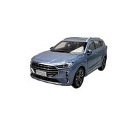 Collectible Race Car Model 1:18 For Chery Jetour X70 Plus Car Model Realistic Design Blue SUV Alloy Model Die-cast Toy Car Bedroom Decoration
