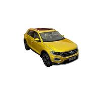 Collectible Race Car Model 1:18 For FAW VW T-ROC 280STI 2018 Alloy Suv Urban Off-road Vehicle Model Souvenir Ornament Bedroom Decoration(Gold)
