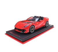 Collectible Race Car Model 1:18 For Ferrari 812 Competizione A Convertible Sports Car Alloy Model Racing Red Fashion Vehicle Bedroom Decoration