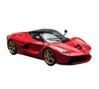 Collectible Race Car Model 1:18 For Ferrari LaFerrari Simulation Red Alloy Full Open Car Model Adults Birthday Holiday Bedroom Decoration(Red B)