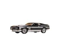 Collectible Race Car Model 1:18 For Ford Bronco Mach 1 1971 Muscle Car Fans Love To Collect Alloy Model Toys Adult Display Bedroom Decoration(Black)