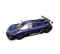 Collectible Race Car Model 1/18 For Koenigsegg Agera RS Blue Carbon Resin Limited Edition Car Sports Car Model Fashion Ornaments Bedroom Decoration