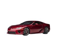 Collectible Race Car Model 1:18 For Lexus LFA Large Scale Classic Alloy Car Model For Collecting And Decorating Vehicle Bedroom Decoration(Red B)