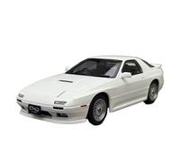 Collectible Race Car Model 1/18 For Mazda RX7 FC3S Alloy Decoration Car Model White Suitable For Collectors' Home Decoration Bedroom Decoration