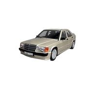 Collectible Race Car Model 1:18 For Mercedes-Benz 190E 2.3-16 EVO Tail Wing Version Alloy Full Open Car Model Retro Sedan 1984 Bedroom Decoration