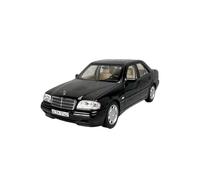Collectible Race Car Model 1:18 For Mercedes-Benz C-Class 1997 Alloy Car Scale Diecast Car Model With Yellow Interior Display Bedroom Decoration