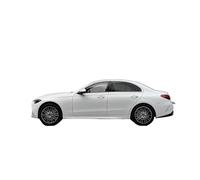 Collectible Race Car Model 1:18 For Mercedes-Benz C-CLASS C260 2025 Alloy Full Door Static Car Model Simulation Decoration Series Bedroom Decoration(White)