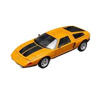 Collectible Race Car Model 1:18 For Mercedes-Benz C111 Gull-wing Door Concept Version Alloy Model Simulation Orange Ornaments Bedroom Decoration