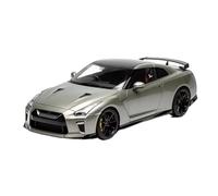 Collectible Race Car Model 1:18 For Nissan GT-R (R35) NISMO T-Spec 2022 Green Alloy Car Model Exclusive Collectible Edition Bedroom Decoration