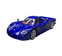 Collectible Race Car Model 1:18 For Nissan R390 GT1 Road Car 1997 Resin Car Model Exclusive Collectible Blue Decoration Bedroom Decoration