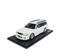 Collectible Race Car Model 1:18 For Nissan Stagea 260RS WGNC34 Pearl White Large Alloy Sedan Display Shelf Decorated Toy Bedroom Decoration