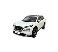 Collectible Race Car Model 1:18 For Nissan X-TRAIL 2021 Alloy White Large Scale Car Model Detailed Build And Display Model Bedroom Decoration