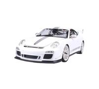 Collectible Race Car Model 1:18 For Porsche 911 GT3 RS Supercar Alloy Car Model Fashion Sports Car Living Room Display Bedroom Decoration(White)