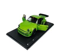Collectible Race Car Model 1:18 For Porsche KS-R Green 2022 Alloy Openable Door Design Sedan Car Model Indoor Display Bedroom Decoration